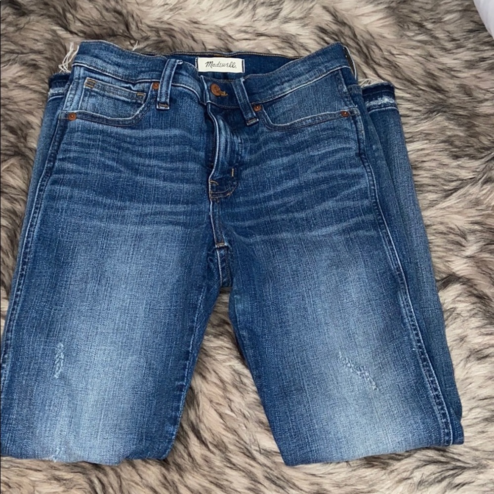 Madewell High Rise Skinny Jeans